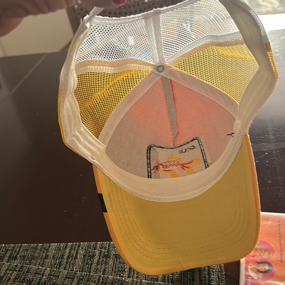 Goorin Bros Animal Farm Hat Trucker Baseball Snapback Gold Ghoti free shipping - Picture 4 of 4